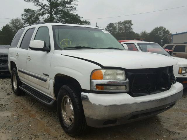 1GKEC13Z93J289413 - 2003 GMC YUKON WHITE photo 1