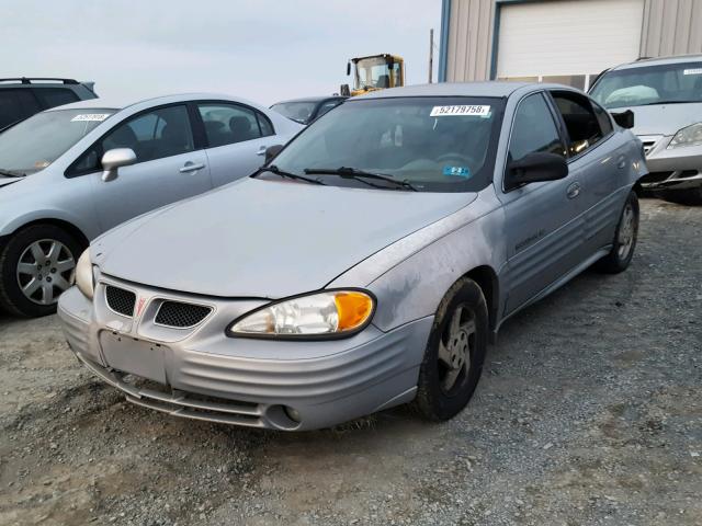 1G2NF52T7YC502141 - 2000 PONTIAC GRAND AM S SILVER photo 2