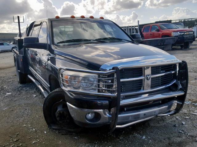 3D7MX49A68G211894 - 2008 DODGE RAM 3500 BLACK photo 1