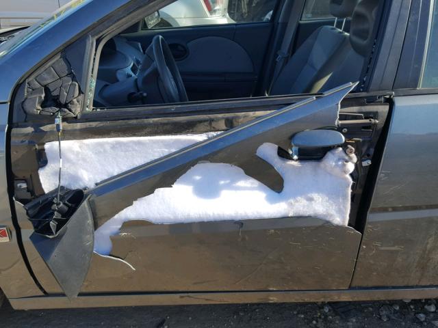 1G8AZ58F97Z201931 - 2007 SATURN ION LEVEL GRAY photo 10