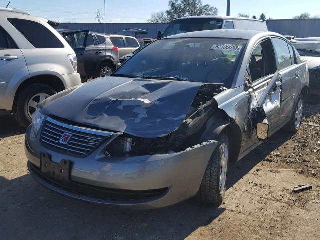 1G8AZ58F97Z201931 - 2007 SATURN ION LEVEL GRAY photo 2