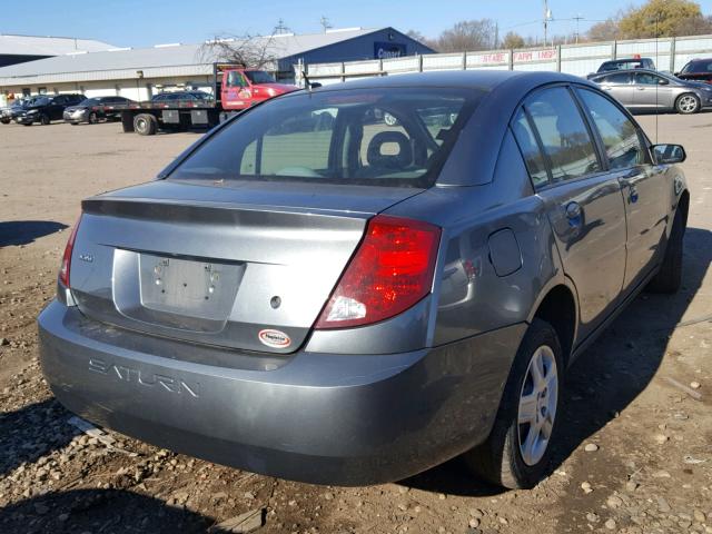1G8AZ58F97Z201931 - 2007 SATURN ION LEVEL GRAY photo 4