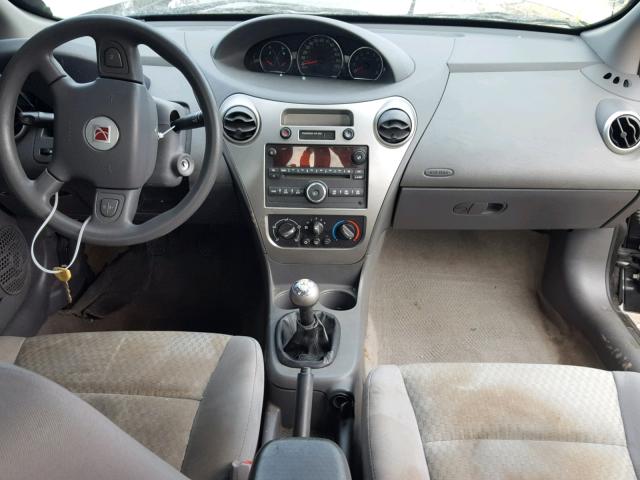 1G8AZ58F97Z201931 - 2007 SATURN ION LEVEL GRAY photo 9