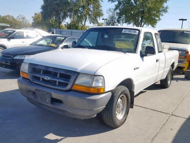 1FTYR14U5WPB30237 - 1998 FORD RANGER SUP WHITE photo 2