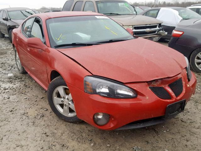 2G2WP552X81112466 - 2008 PONTIAC GRAND PRIX RED photo 1