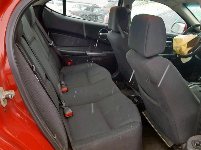 2G2WP552X81112466 - 2008 PONTIAC GRAND PRIX RED photo 6