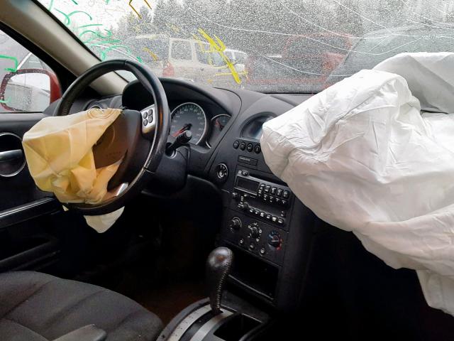 2G2WP552X81112466 - 2008 PONTIAC GRAND PRIX RED photo 9