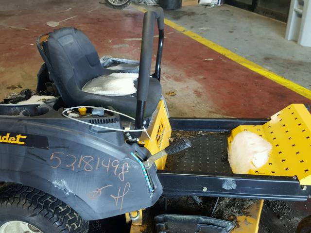 4334304654 - 2015 CUB CADET YELLOW photo 5