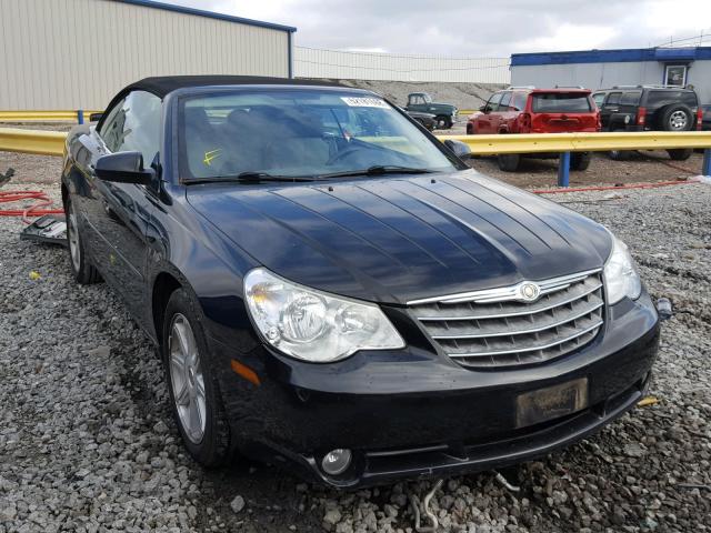 1C3LC55R58N239202 - 2008 CHRYSLER SEBRING TO BLACK photo 1