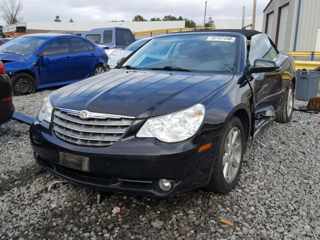 1C3LC55R58N239202 - 2008 CHRYSLER SEBRING TO BLACK photo 2