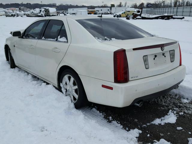 1G6DW677750174405 - 2005 CADILLAC STS WHITE photo 3