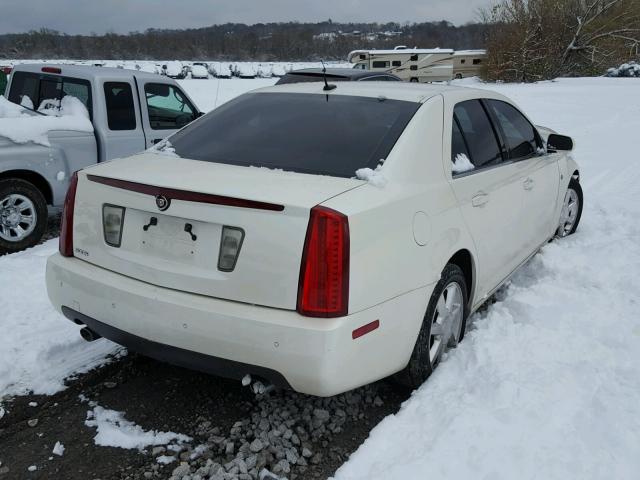 1G6DW677750174405 - 2005 CADILLAC STS WHITE photo 4