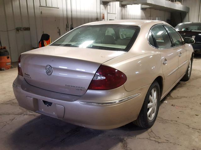 2G4WD532651231548 - 2005 BUICK LACROSSE C GOLD photo 4