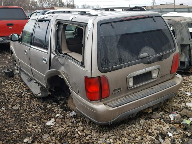 5LMFU28R21LJ07461 - 2001 LINCOLN NAVIGATOR ბეჟი ფოტო 3