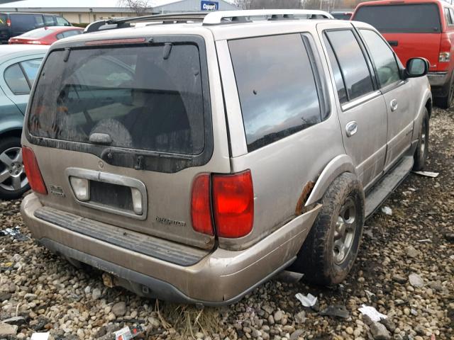 5LMFU28R21LJ07461 - 2001 LINCOLN NAVIGATOR ბეჟი ფოტო 4