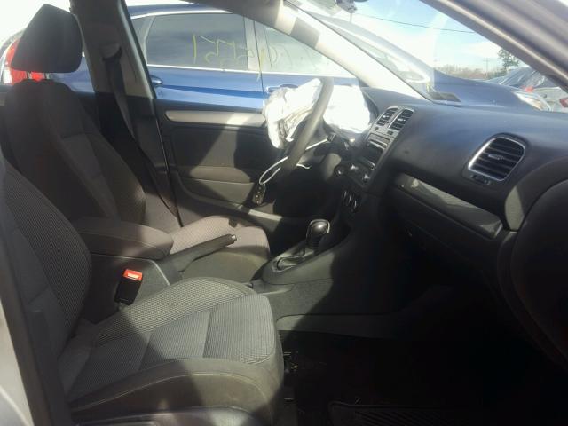 WVWDB7AJ0CW077142 - 2012 VOLKSWAGEN GOLF 银色 照片 5