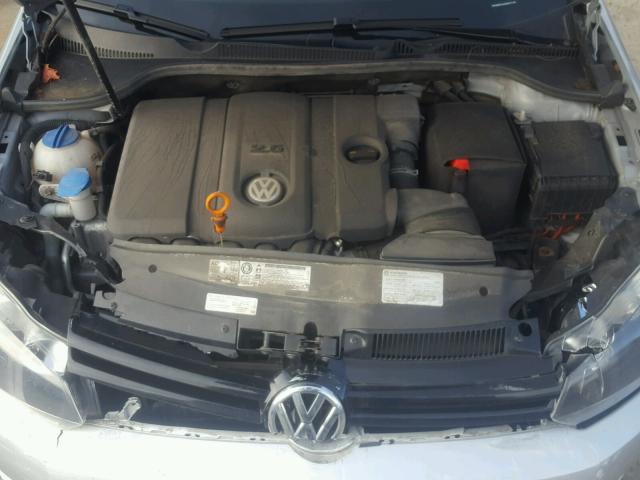 WVWDB7AJ0CW077142 - 2012 VOLKSWAGEN GOLF 银色 照片 7