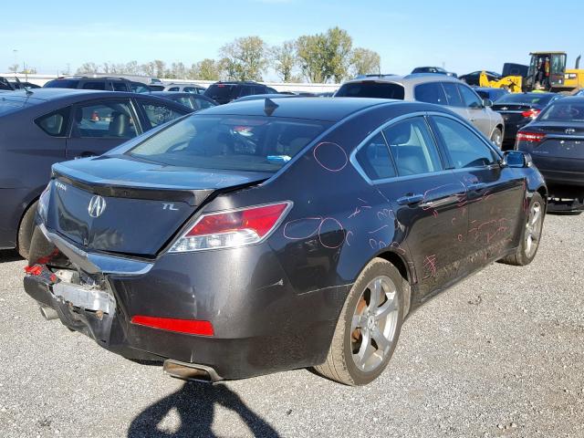 19UUA8F56AA008939 - 2010 ACURA TL BLACK photo 4