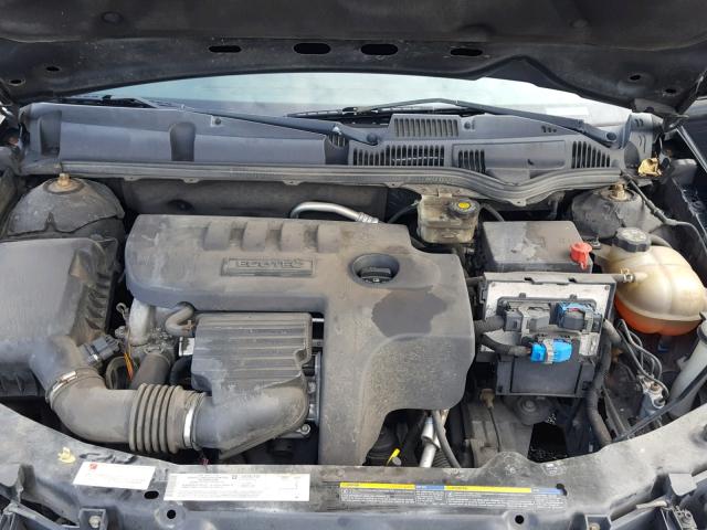 1G8AN12F15Z100084 - 2005 SATURN ION LEVEL BLACK photo 7