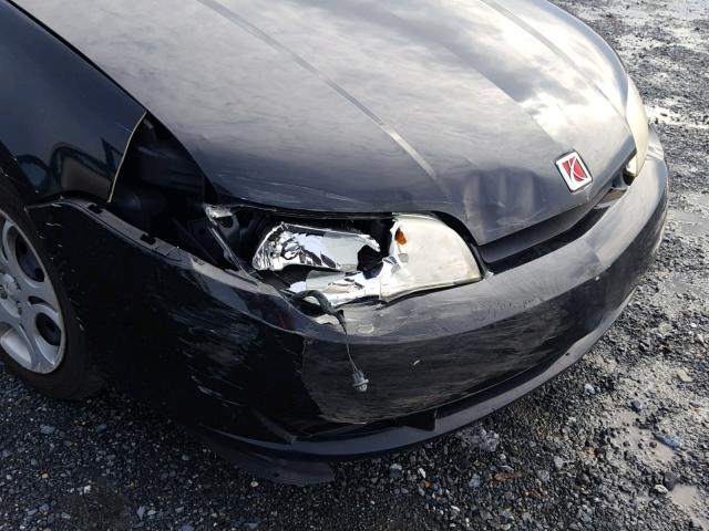 1G8AN12F15Z100084 - 2005 SATURN ION LEVEL BLACK photo 9