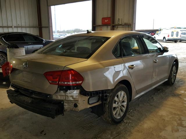 1VWAS7A32FC009688 - 2015 VOLKSWAGEN PASSAT S TAN photo 4