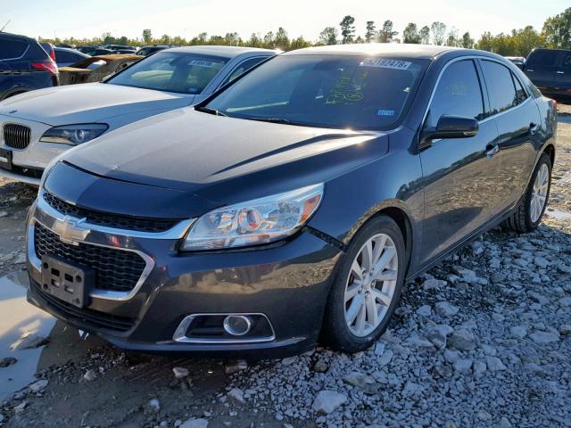 1G11F5SL8FF230231 - 2015 CHEVROLET MALIBU LTZ GRAY photo 2