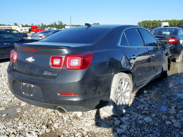 1G11F5SL8FF230231 - 2015 CHEVROLET MALIBU LTZ GRAY photo 4