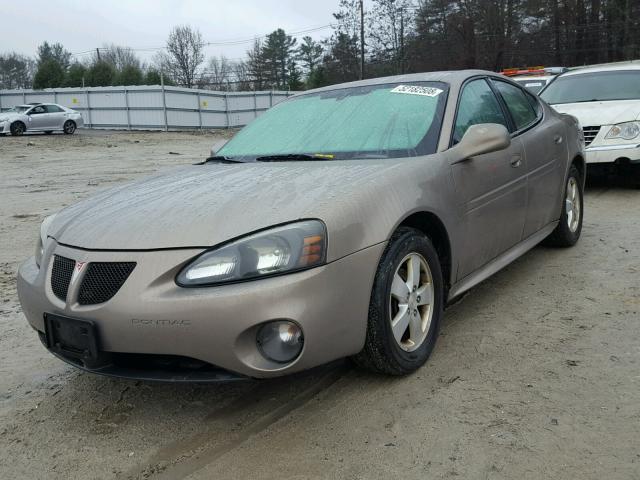 2G2WP552161300158 - 2006 PONTIAC GRAND PRIX თაფლისფერი ფოტო 2