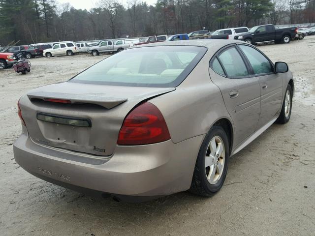 2G2WP552161300158 - 2006 PONTIAC GRAND PRIX თაფლისფერი ფოტო 4