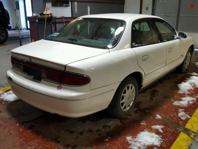 2G4WS52J721296936 - 2002 BUICK CENTURY CU WHITE photo 4