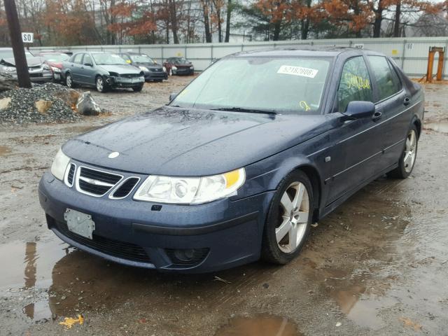 YS3EH45G353523636 - 2005 SAAB 9-5 AERO BLUE photo 2