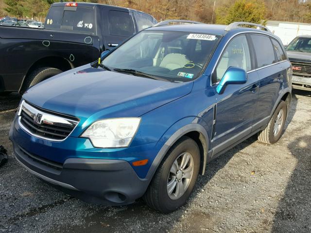 3GSCL33P99S548331 - 2009 SATURN VUE XE BLUE photo 2