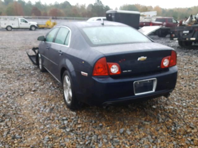 1G1ZJ57729F234695 - 2009 CHEVROLET MALIBU 2LT BLUE photo 3