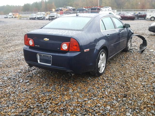 1G1ZJ57729F234695 - 2009 CHEVROLET MALIBU 2LT BLUE photo 4