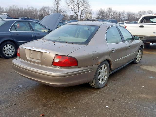 1MEFM50U82A638362 - 2002 MERCURY SABLE GS GOLD photo 4