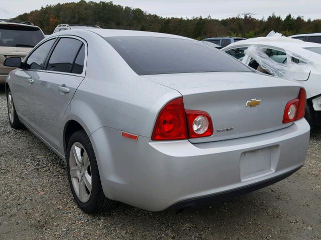 1G1ZA5EU4CF349928 - 2012 CHEVROLET MALIBU LS 银色 照片 3