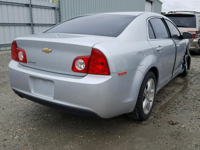 1G1ZA5EU4CF349928 - 2012 CHEVROLET MALIBU LS 银色 照片 4