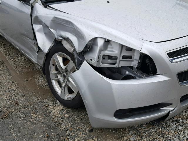 1G1ZA5EU4CF349928 - 2012 CHEVROLET MALIBU LS 银色 照片 9