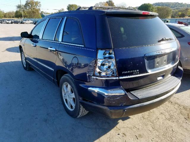 2C8GF68425R289885 - 2005 CHRYSLER PACIFICA T BLUE photo 3