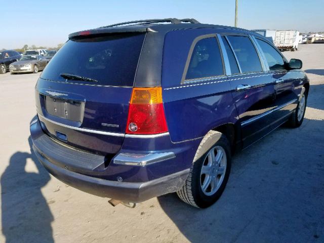 2C8GF68425R289885 - 2005 CHRYSLER PACIFICA T BLUE photo 4