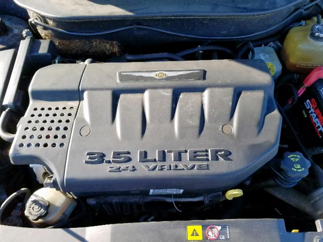 2C8GF68425R289885 - 2005 CHRYSLER PACIFICA T BLUE photo 7