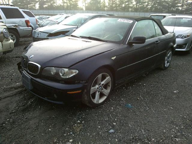 WBABW33475PL39910 - 2005 BMW 325 CI BLUE photo 2