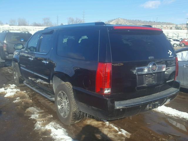 1GYFK66888R168961 - 2008 CADILLAC ESCALADE E BLACK photo 3