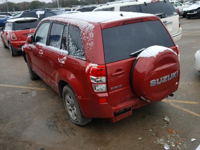 JS3TD0D20C4100899 - 2012 SUZUKI GRAND VITA RED photo 3