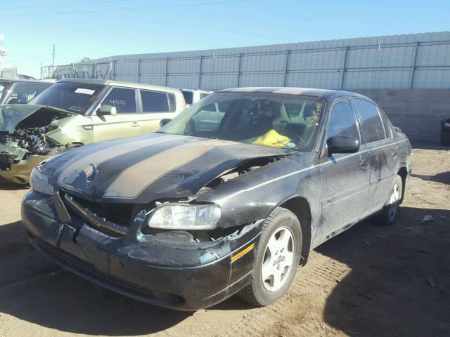 1G1NE52J12M698228 - 2002 CHEVROLET MALIBU LS 石墨色 照片 2