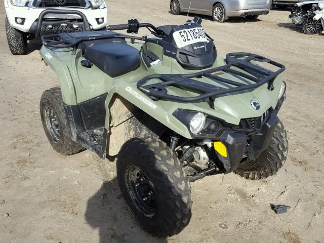 3JBLGAT26HJ000691 - 2017 CAN-AM OUTLANDER GREEN photo 1