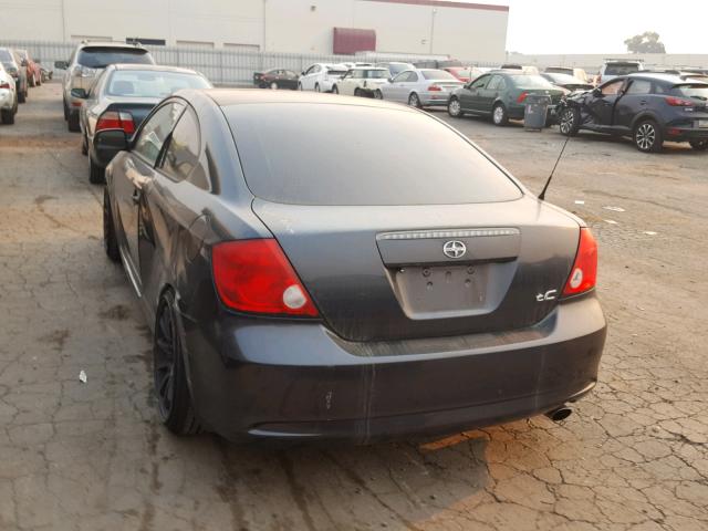 JTKDE177660084628 - 2006 TOYOTA SCION TC 石墨色 照片 3