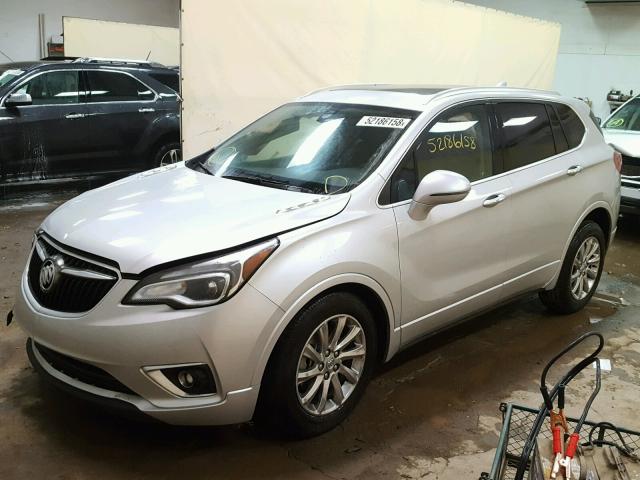 LRBFXCSA2KD009421 - 2019 BUICK ENVISION E Күміс фото 2
