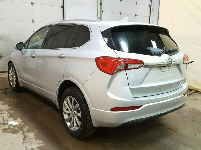 LRBFXCSA2KD009421 - 2019 BUICK ENVISION E Күміс фото 3