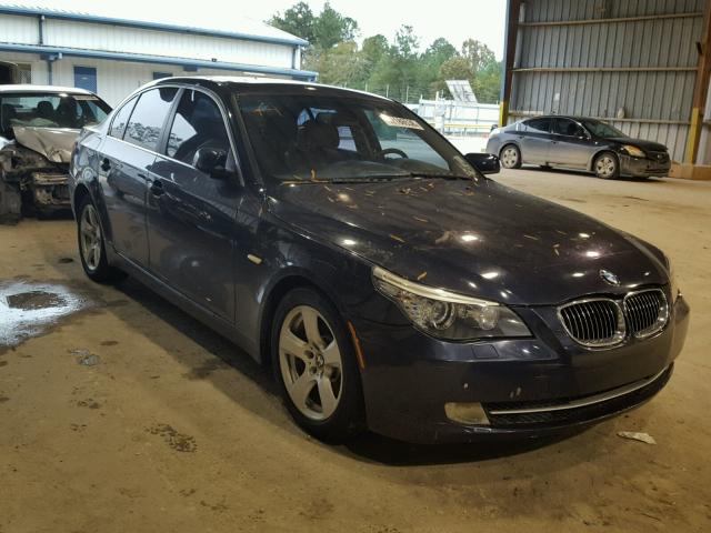 WBANW13538CZ76766 - 2008 BMW 535 I BLUE photo 1